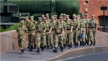 Der Verdächtige wurde von der Nationalgarde festgenommen. (Symbolbild)