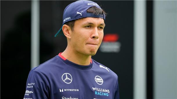 Der Wagen von Alexander Albon wird nach dem Unfall in der Qualifikation nicht rechtzeitig fertig.