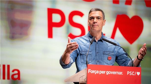 Sánchez Sozialisten von unterlegenen Separatisten abhängig Der Wahlausgang wurde vor allem als großer Triumph der linken Zentralregierung von Ministerpräsident Pedro Sánchez bewertet.