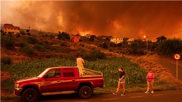 Der Waldbrand auf der Kanaren-Insel Teneriffa geht wohl auf Brandstiftung zurück.