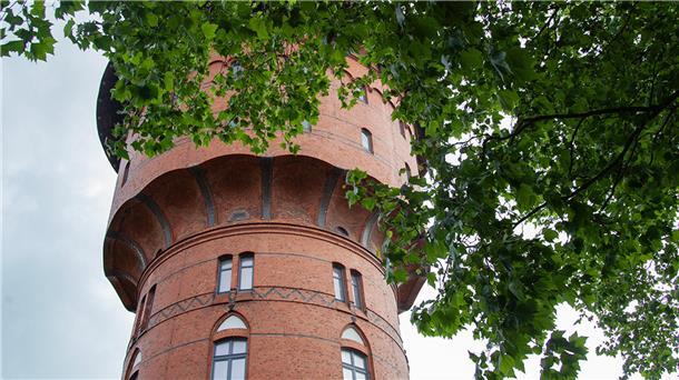 Cuxhaven Wasserturm Schweizer Mirabelle und Alain Caboussat