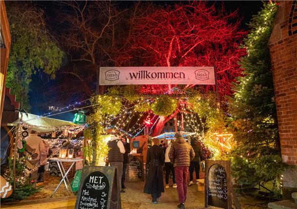 Der Weihnachtsmarkt 2022 startet wieder. Die Irish Corner lädt ein.