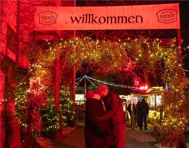 Der Weihnachtsmarkt 2022 startet wieder. Die Irish Corner lädt ein.