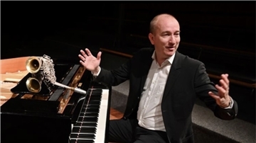 Jazzpianist Chris Hopkins.
