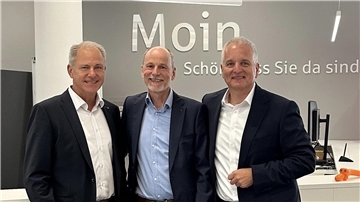 Der Wespa-Vorstand: Alexander zu Putlitz, Rolf Sünderbruch und Bernd Meenzen.
