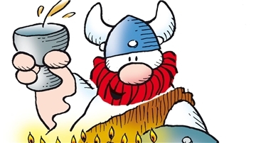 Der Wikinger Hägar feiert runden Geburtstag.