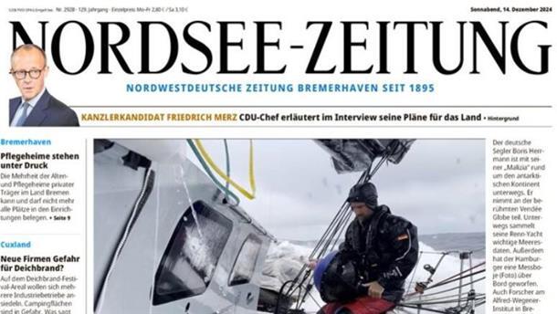 Der Zugriff aufs ePaper der Nordsee-Zeitung war am Wochenende zeitweise nicht möglich. Dieser Fehler ist behoben. Die Kunden können das ePaper wieder nutzen, müssen sich aber vorher einmal neu in ihrem Nutzerkonto anmelden.