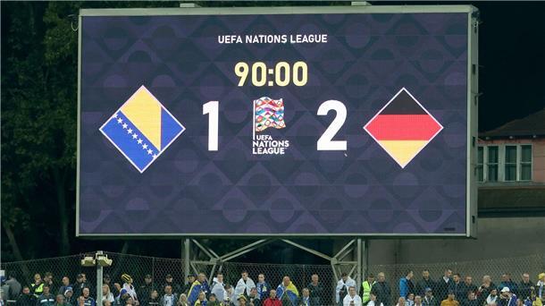 So wird Deutschland Gruppenerster Deutschland kann sich im Rückspiel gegen Bosnien-Herzegowina den Gruppensieg sichern.