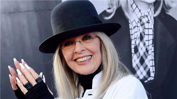 Diane Keaton gratuliert sich selbst zu Geburtstag Diane Keaton kommt gut als Single durchs Leben.