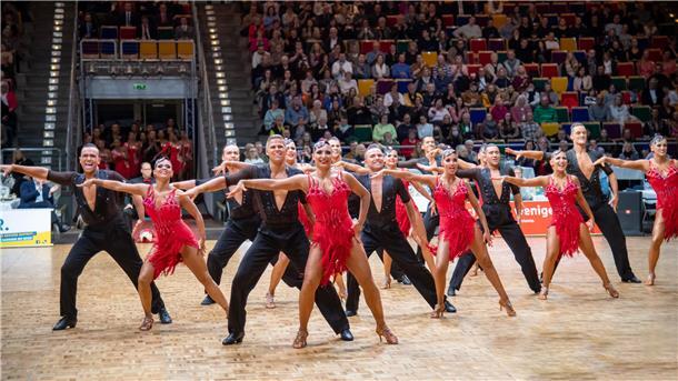 Die A-Latein-Formation der TSG Bremerhaven war in der Stadthalle schon Gastgeber für deutsche Meisterschaften, Weltmeisterschaften und Bundesliga-Turniere.