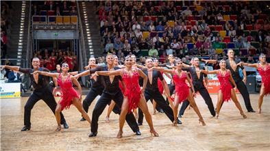 Die A-Latein-Formation der TSG Bremerhaven war in der Stadthalle schon Gastgeber für deutsche Meisterschaften, Weltmeisterschaften und Bundesliga-Turniere.
