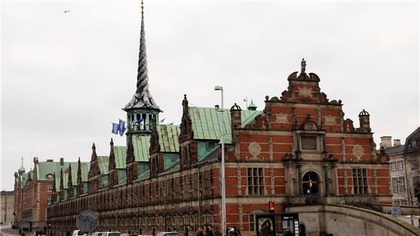 Die Alte Börse in Kopenhagen - Aufnahme von Januar 2019.