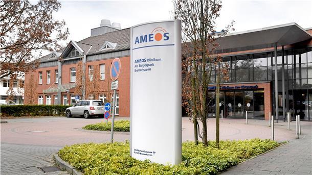 Das Ameos-Klinikum am Bürgerpark.