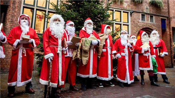Weihnachtsmänner gesucht Die Arbeitsagentur Bremen-Bremerhaven sucht wieder Weihnachtsmänner. (Archivbild)