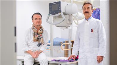 Radiologe Dr. Timm Kirchhoff (links) und Augenarzt Dr. Wilhelm Kröncke aus Bremerhaven