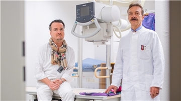 Radiologe Dr. Timm Kirchhoff (links) und Augenarzt Dr. Wilhelm Kröncke aus Bremerhaven