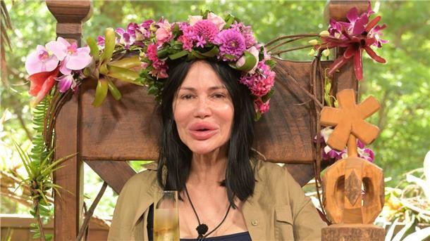 RTL-Dschungelcamp: Beste Quote zum Finale Die Außenseiterin hat sich die Krone geholt: Djamila Rowe.