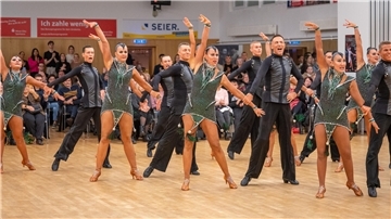 Die B-Formation der TSG Bremerhaven 
