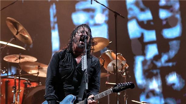 Foo Fighters bei „Rock im Park“ und „Rock am Ring“ Die Band Foo Fighters mit Frontmann Dave Grohl 2019 in Bogota.