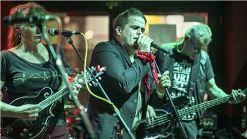 Band mit Sänger