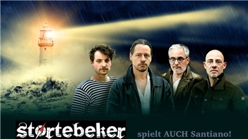 Die Band Størtebeker gibt am Donnerstag, 18. August, das erste Konzert des Nordenhamer Stadtfestes auf der Marktplatzbühne. Die Band spielt eigene Kompositionen sowie Songs von Santiano.