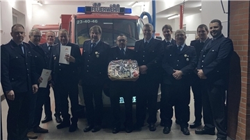 Die Beförderungen und Ehrungen gab es während der Hauptversammlung der Freiwilligen Feuerwehr Vorwerk.