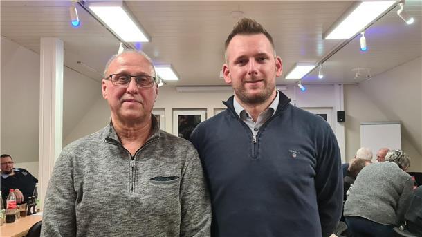 Die beiden neuen Vorsitzenden Ulf Mehrtens (links) und Tom Hamann.