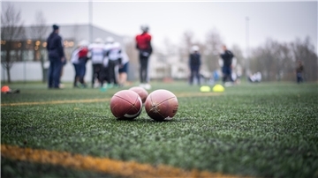 Die Bremerhaven Seahawks bereiten sich auf die neue Saison in der Verbandsliga Nord vor.