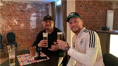 Die Bremerhavener Michael Specka (rechts) und Bom Tareesuth wollen das Beste aus dieser WM machen.