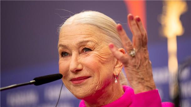 „Golda“-Regisseur: Helen Mirren für mich wie eine Jüdin Die britische Schauspielerin Helen Mirren in Berlin.