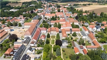 Die Brüdergemeine Herrnhut in Sachsen.