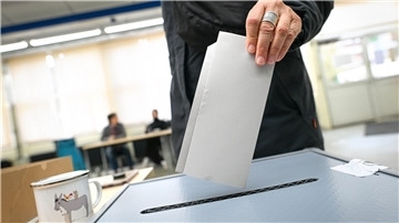 Wahlzettel.