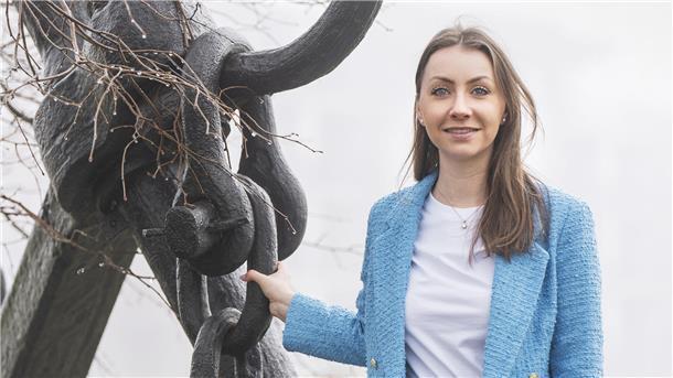Die Bundestagskandidatin der Bremerhavener CDU, Sandra Schmull.