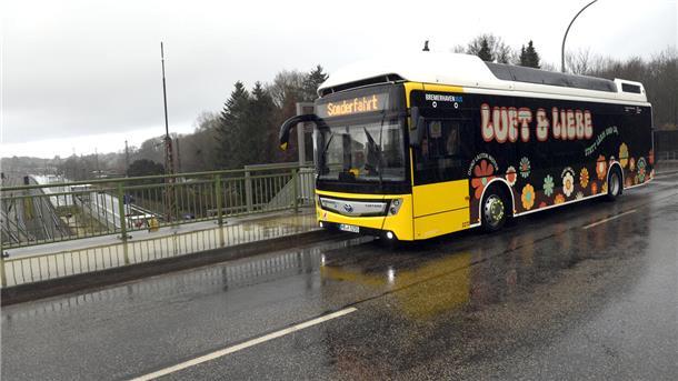 Buslinie 517 in Wulsdorf
