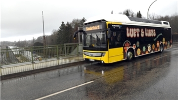 Buslinie 517 in Wulsdorf