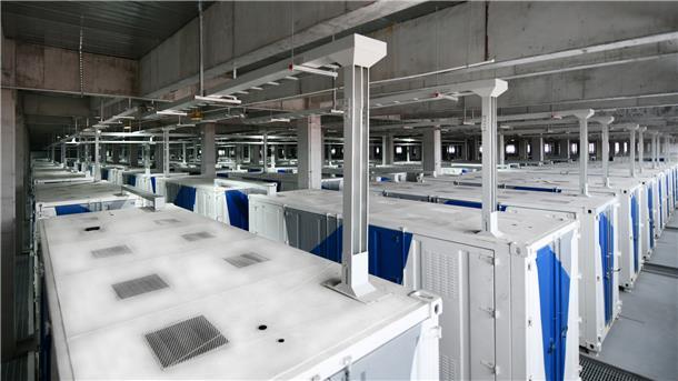 Leistungsmodul des Großspeichers in Dalian. 