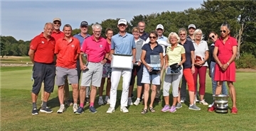 Siegerfoto der Golfer
