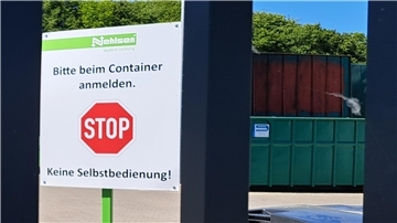 Die Cuxländer können liegengebliebenen Abfall beim Wertstoffhof in Loxstedt abgeben. Außer in der Mitagspause von 12 bis 13. Uhr. 