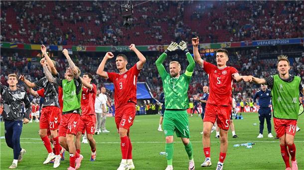Dänen freuen sich auf DFB-Elf: „Spielen für große Momente“ Die Dänen freuen sich auf das Achtelfinale gegen Deutschland.