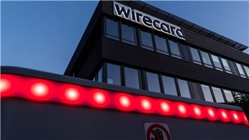 Die damaligen Firmenzentrale des Zahlungsdienstleisters Wirecard in Aschheim bei München.