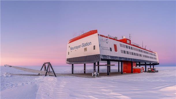Die deutsche Forschungsstation Neumayer-Station III in der Antarktis ist auch über Weihnachten besetzt. (Archivbild)
