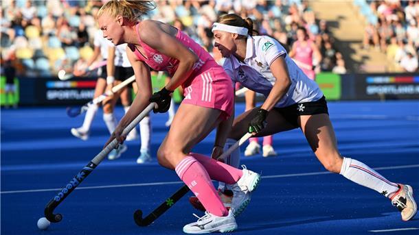 Deutsche Hockey-Teams mit verheißungsvollem EM-Start Die deutschen Damen dominierten bei Sieg gegen Frankreich.