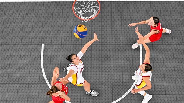 3x3-Basketballerinnen nach Sieg im Olympia-Halbfinale Die deutschen Frauen schafften es ins Olympia-Halbfinale.