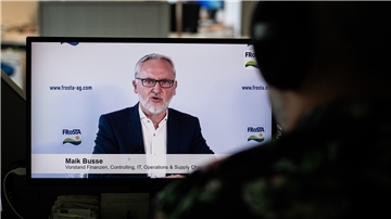 Die diesjährige Hauptversammlung der Frosta AG wird aufgrund der Corona-Pandemie kontaktlos durchgeführt. Im Bild ist Frosta-Finanzvorstand Maik Busse.