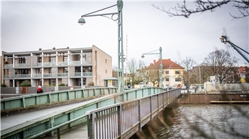 Eine Brücke