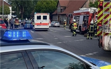 Die Einsatzkräfte an der Einsatzstelle