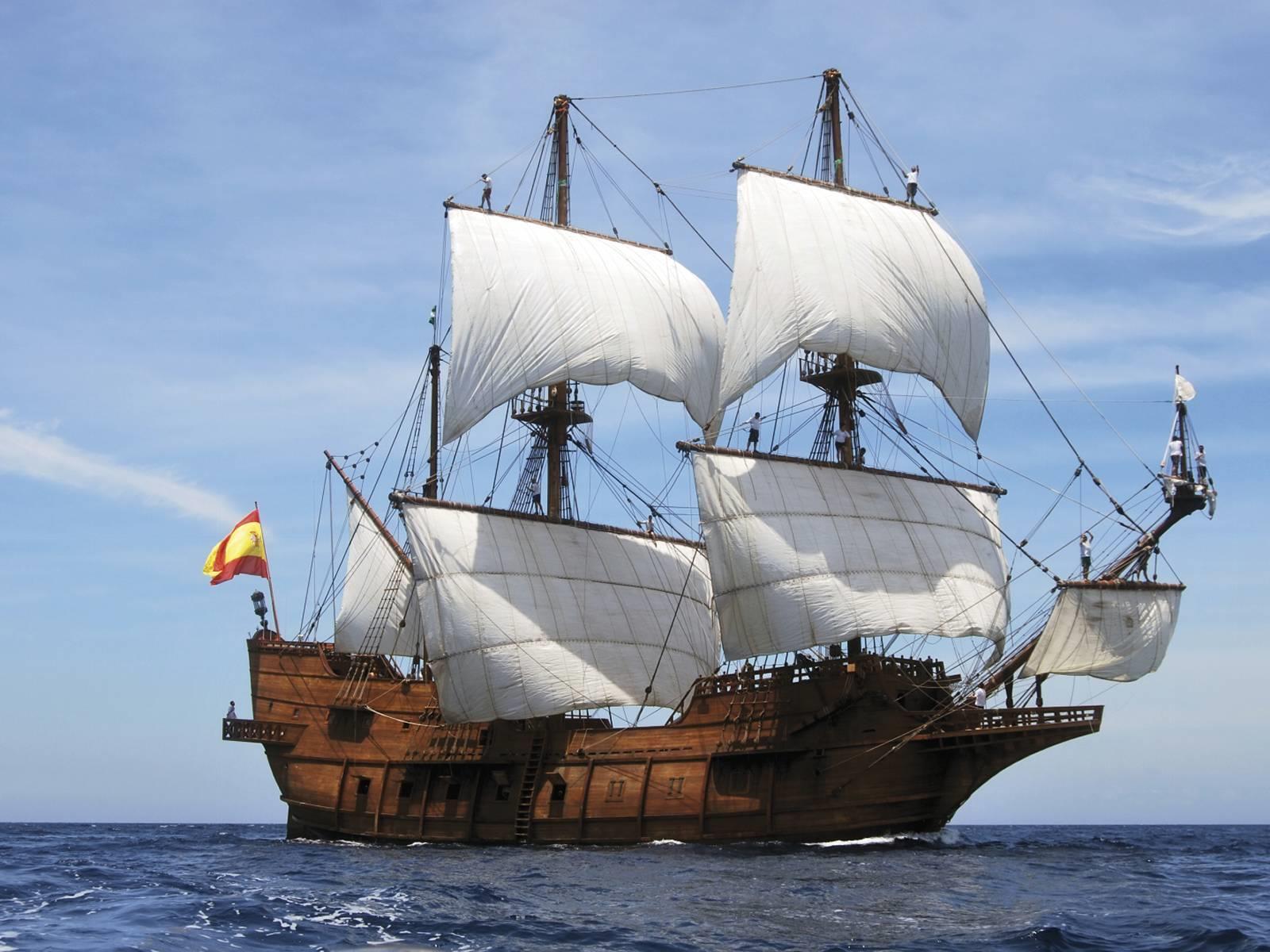Die „El Galeón“ wird in allen Häfen, die sie ansteuert, als „Piratenschiff“ betrachtet, ist aber der Nachbau eines spanischen Handelsschiffs, wie es 200 Jahre über die Meere fuhr.