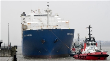 Die "Endurance" bei ihrer Ankunft in Bremerhaven im Februar 2020.