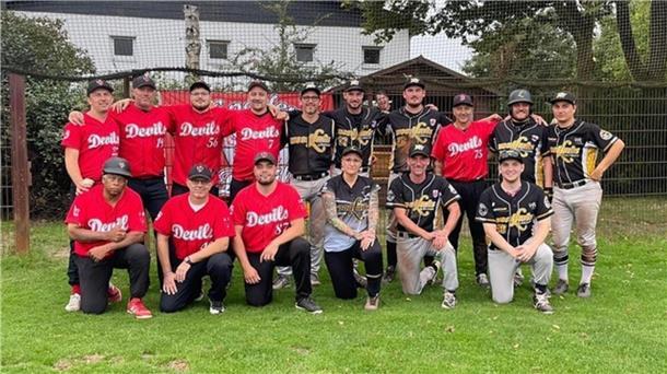 Die erfolgreiche Baseball-Spielgemeinschaft der Spaden Devils/Lüneburg Woodlarks.