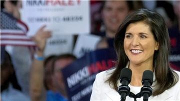 Die erste prominente Republikanerin, die den früheren Präsidenten Donald Trump herausfordert: Nikki Haley, ehemalige Gouverneurin von South Carolina und Botschafterin der Vereinten Nationen.
